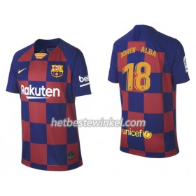 FC Barcelona Jordi Alba 18 Voetbalshirts Thuis 2019/20